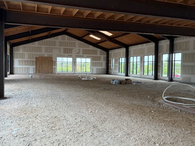 Spacious classrooms taking shape